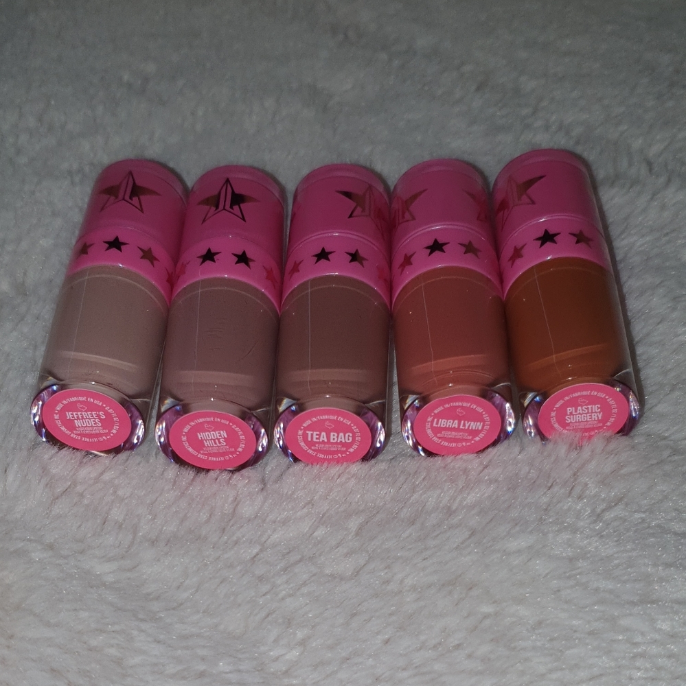 Jeffree star exclusive nude liquid lipsticks